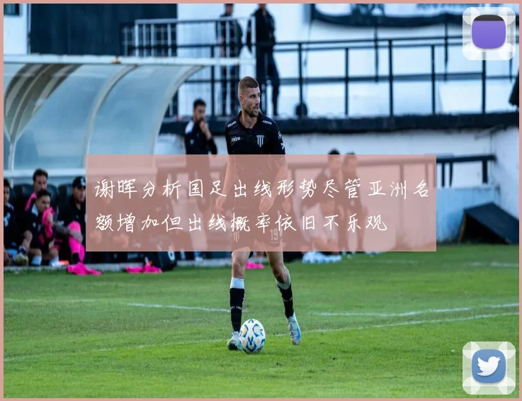 谢晖分析国足出线形势尽管亚洲名额增加但出线概率依旧不乐观